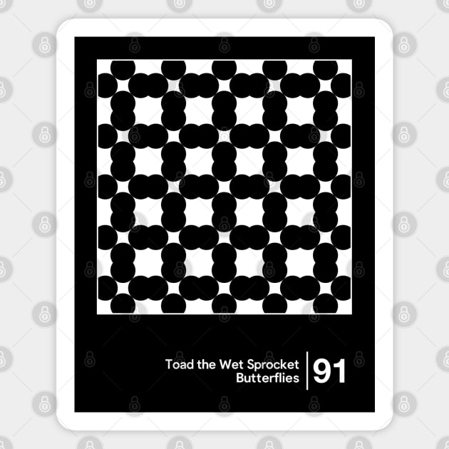 Toad the Wet Sprocket / Minimalist Graphic Artwork Magnet by saudade